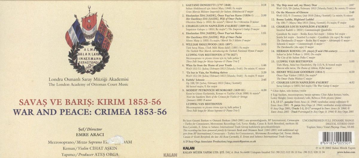Savaş ve Barış: Kırım 1853-56. War and Peace: Crimea 1853-56