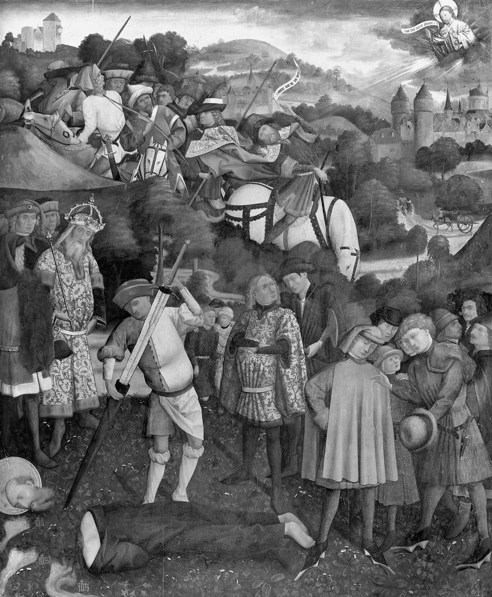 Vier Szenen aus dem Leben Christi / Bekehrung und Enthauptung Pauli