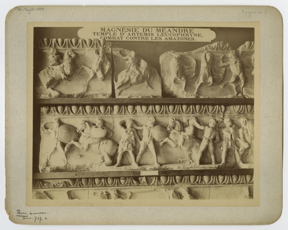 Magnesia am Mäander, Artemision, Fries (Aufstellung in Paris, Musée du Louvre)