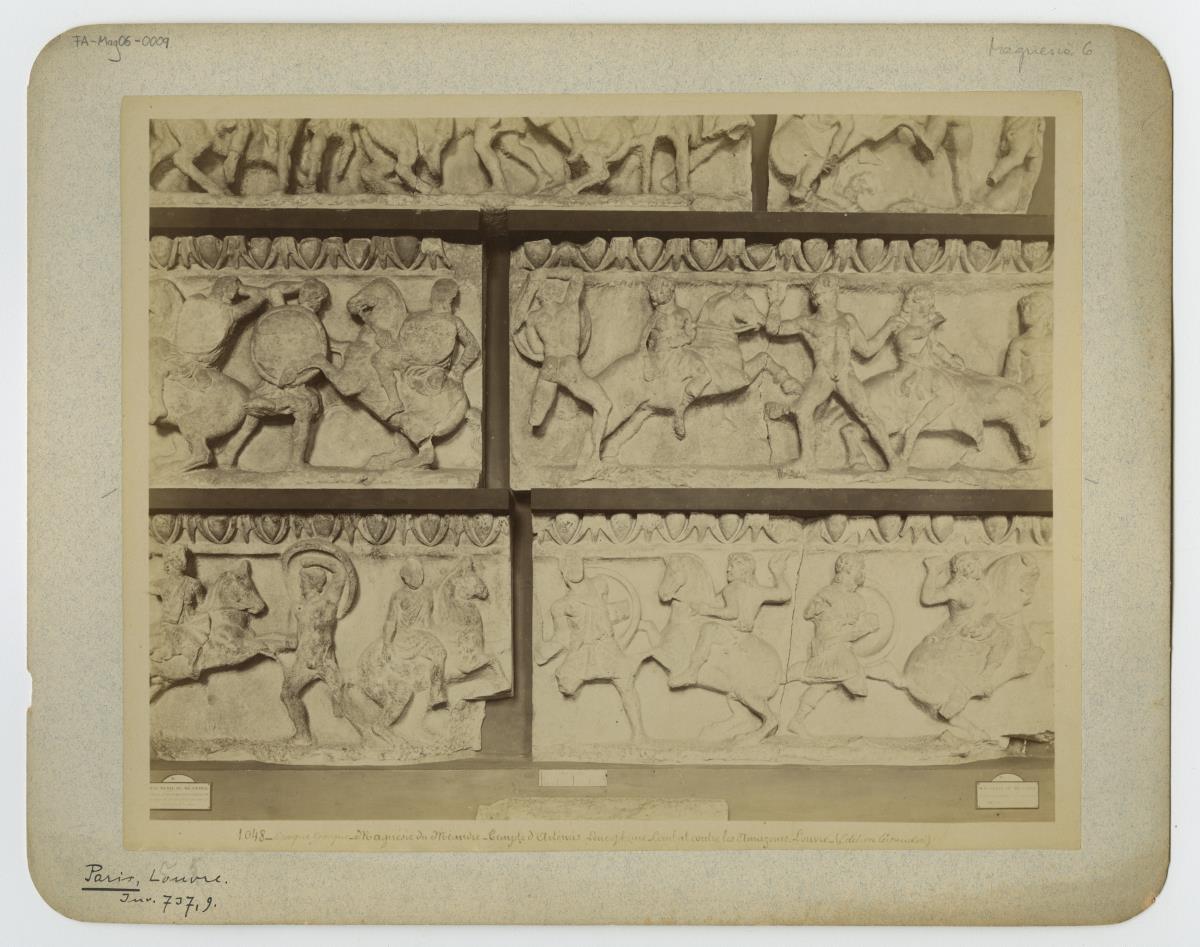 Magnesia am Mäander, Artemision, Fries (Aufstellung in Paris, Musée du Louvre)
