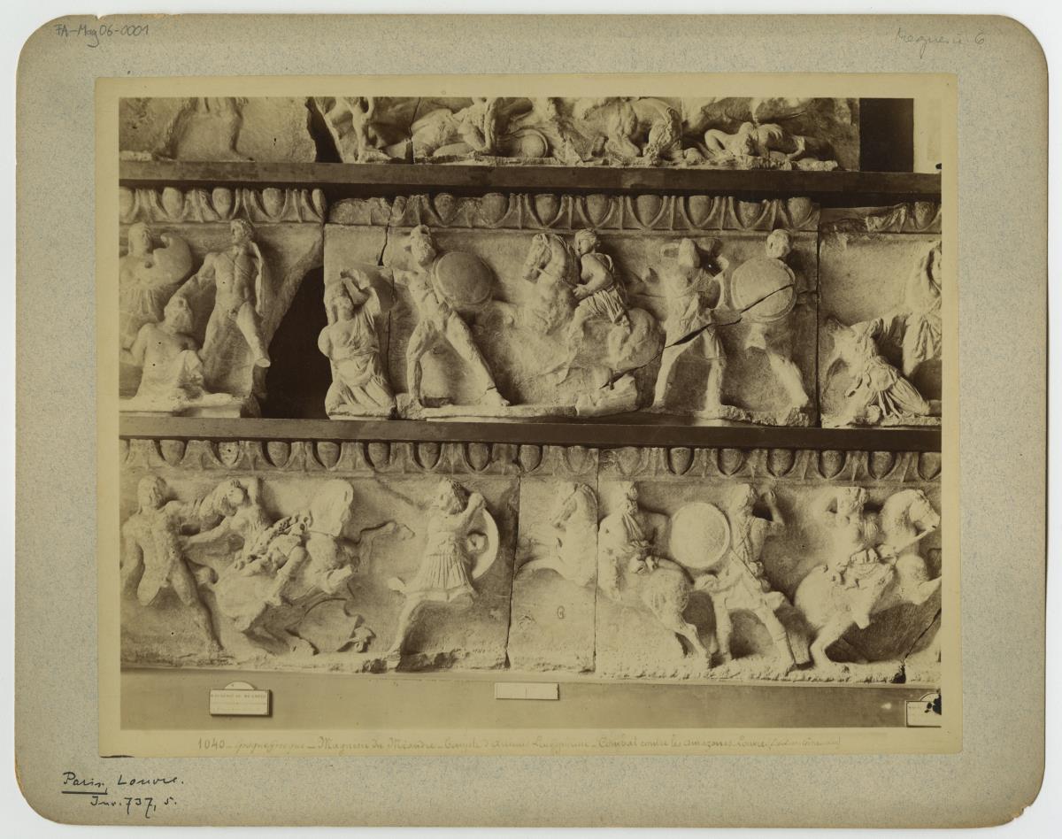 Magnesia am Mäander, Artemision, Fries (Aufstellung in Paris, Musée du Louvre)