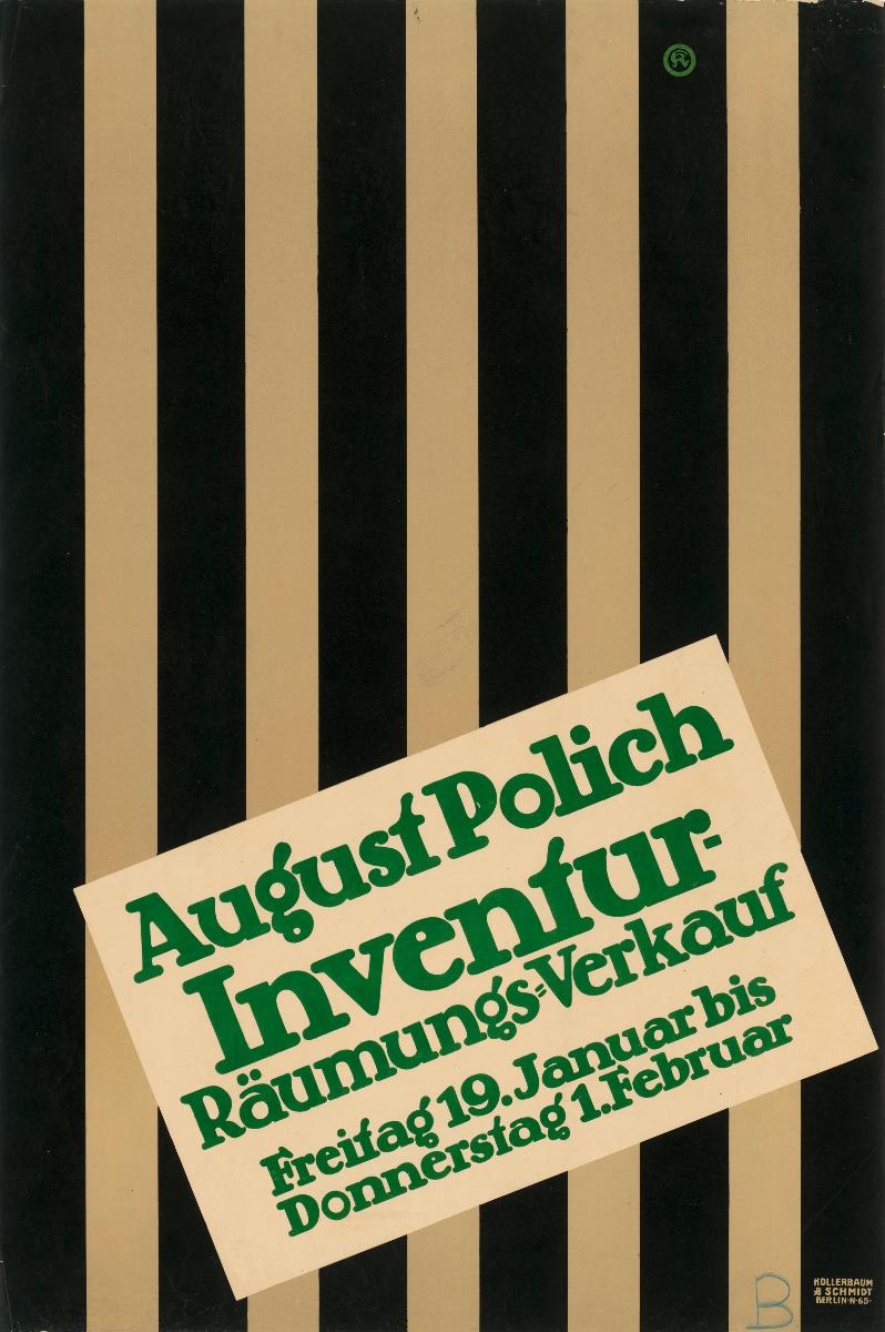 August Polich Inventur Räumungsverkauf
