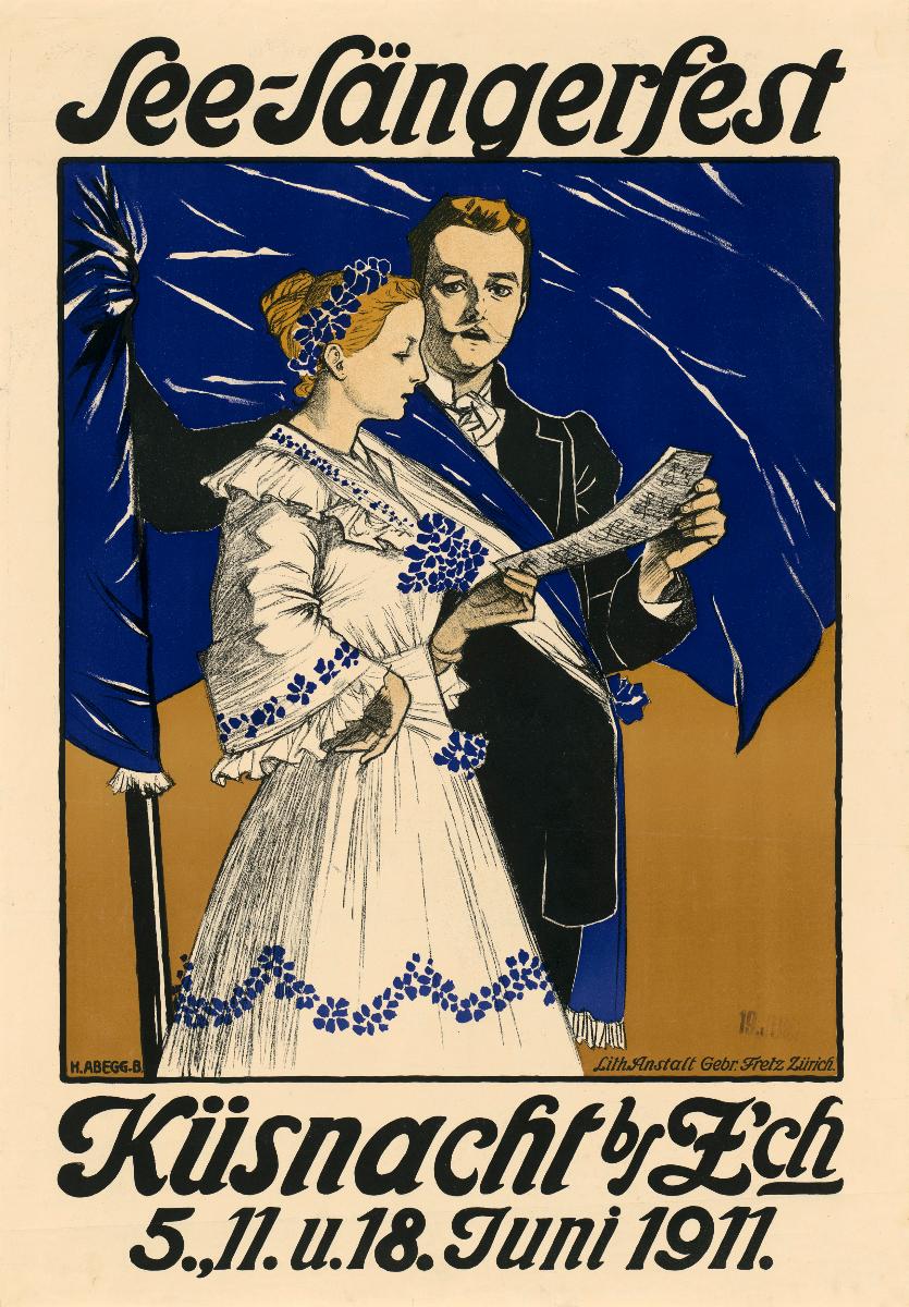 See-Sängerfest Küsnacht 1911