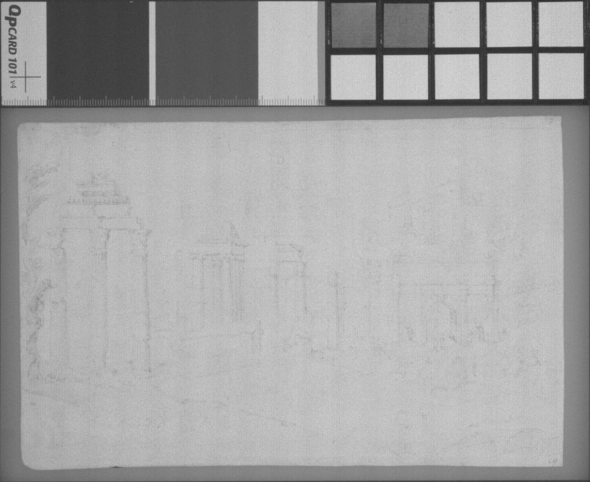 Forum Romanum, vom Palatin aus gesehen