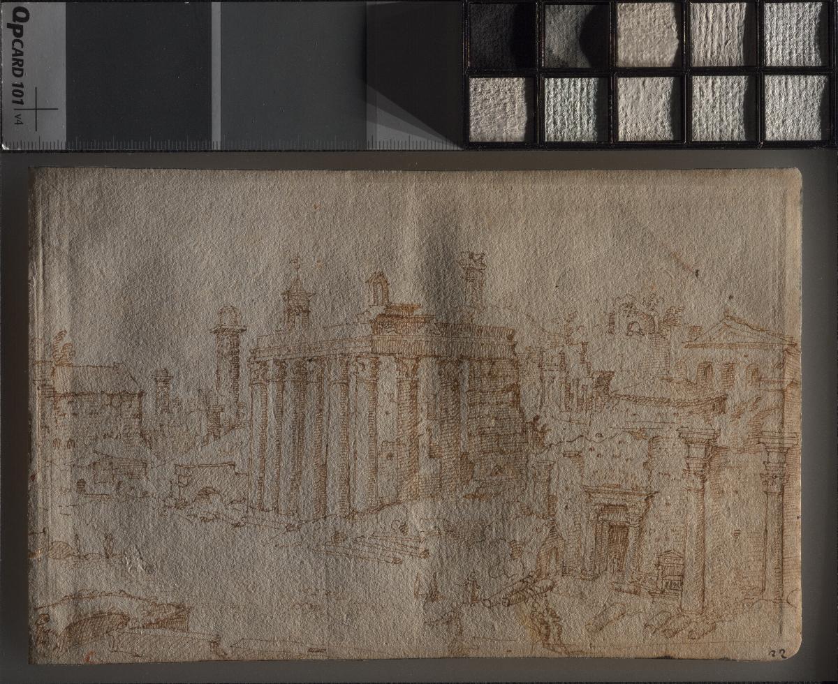 Forum Romanum, vom Palatin aus gesehen
