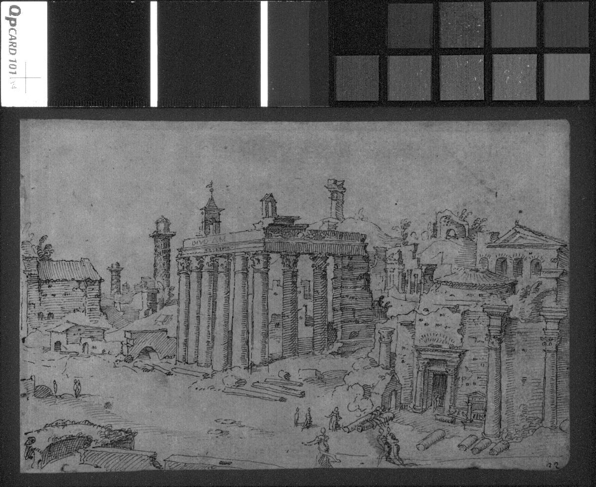 Forum Romanum, vom Palatin aus gesehen