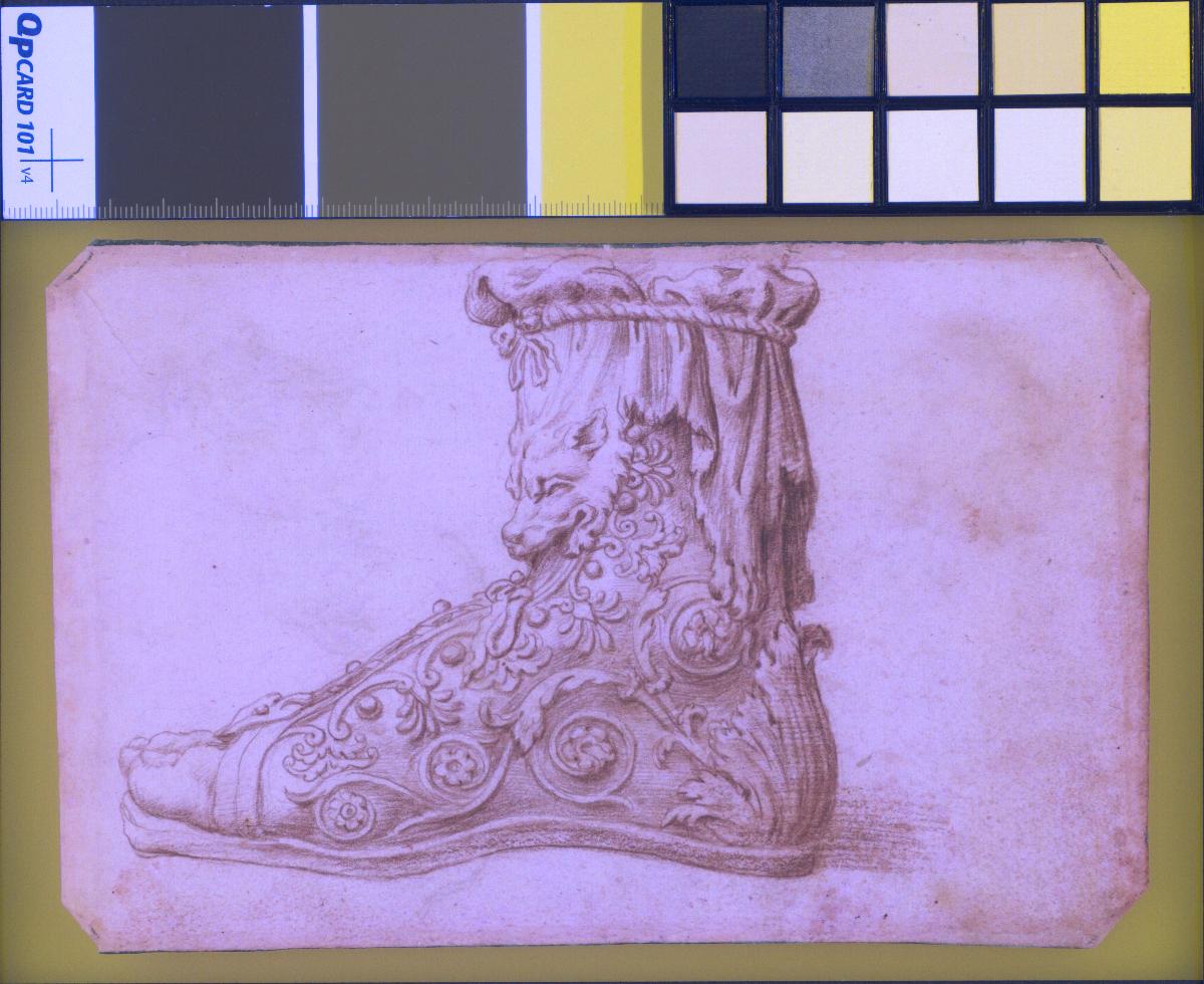 Stiefel des "Genius Farnese"