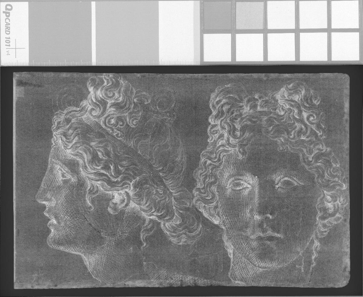Cantharus von Santa Cecilia in Trastevere und Frontispizio di Nerone