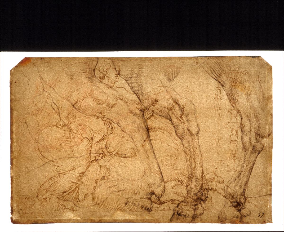Studien nach einem antiken Relief