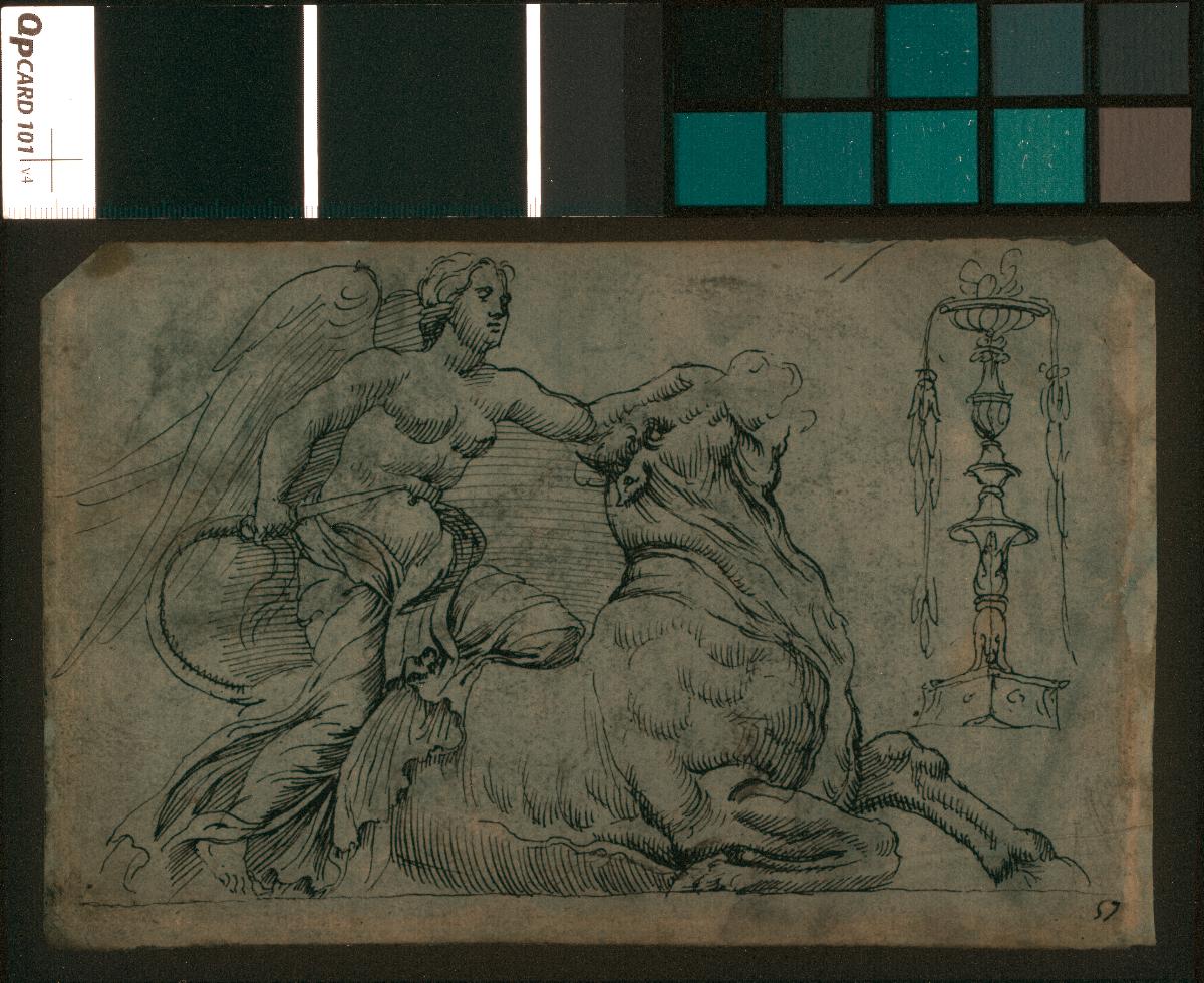Studien nach einem antiken Relief