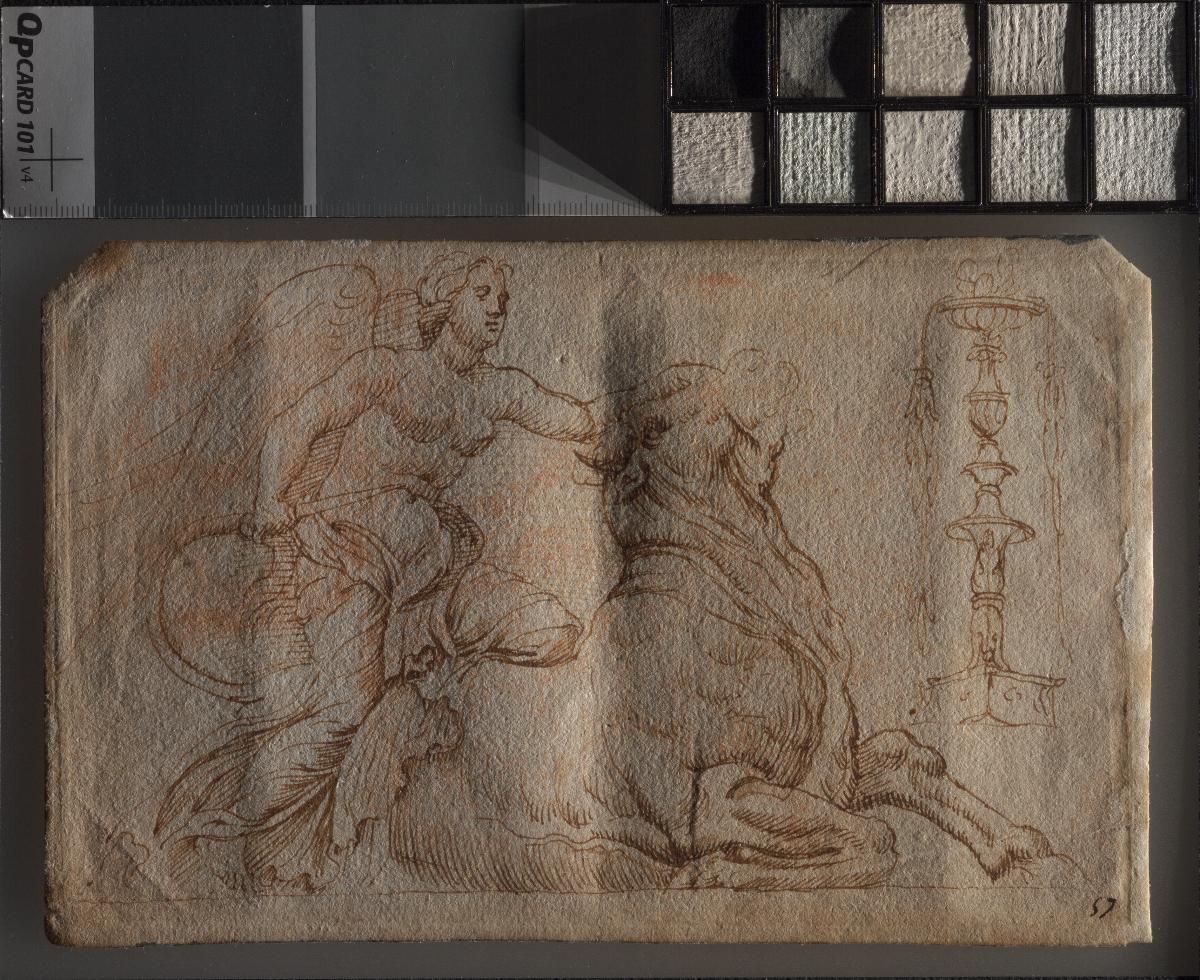 Studien nach einem antiken Relief