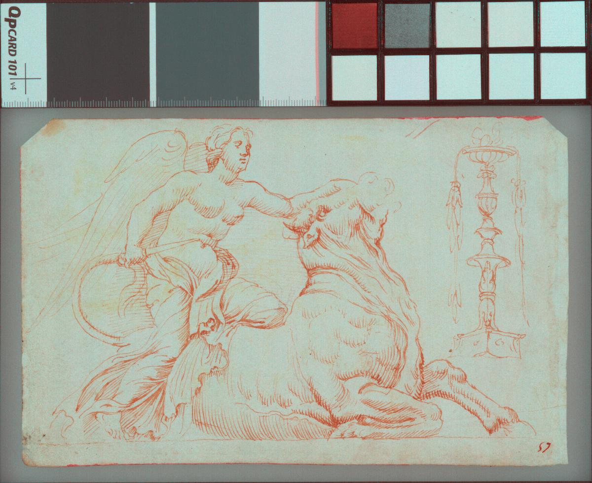 Studien nach einem antiken Relief