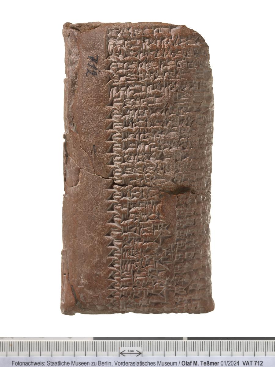 Erbteilungsurkunde (Tontafel mit gesiegelter Hülle)