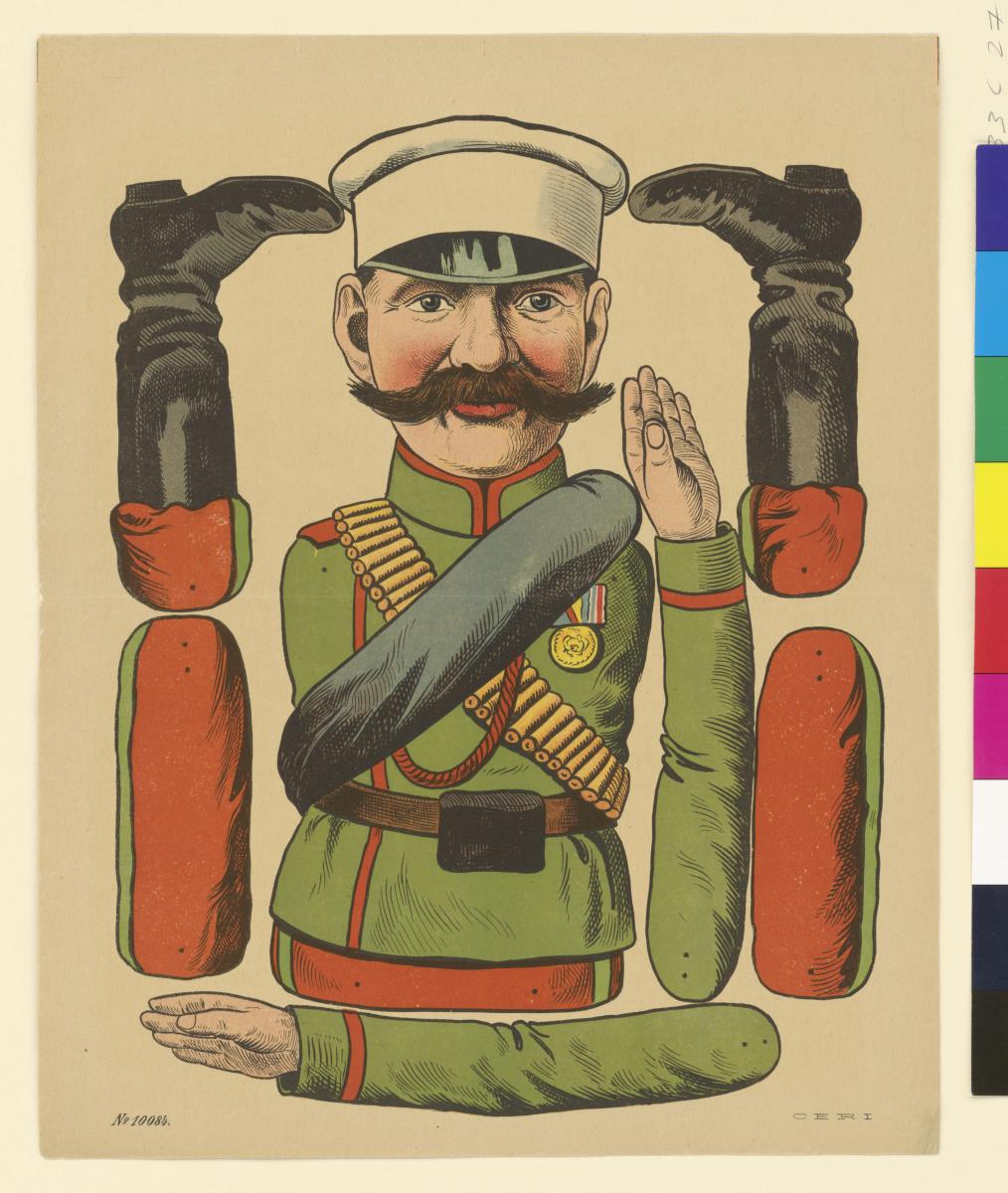 o.T. [Hampelmann. Soldat]