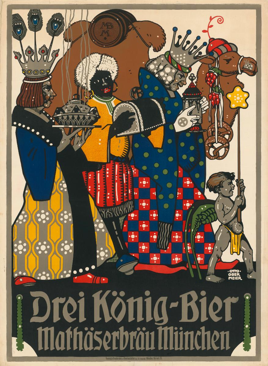 Drei König-Bier. Mathäserbräu München