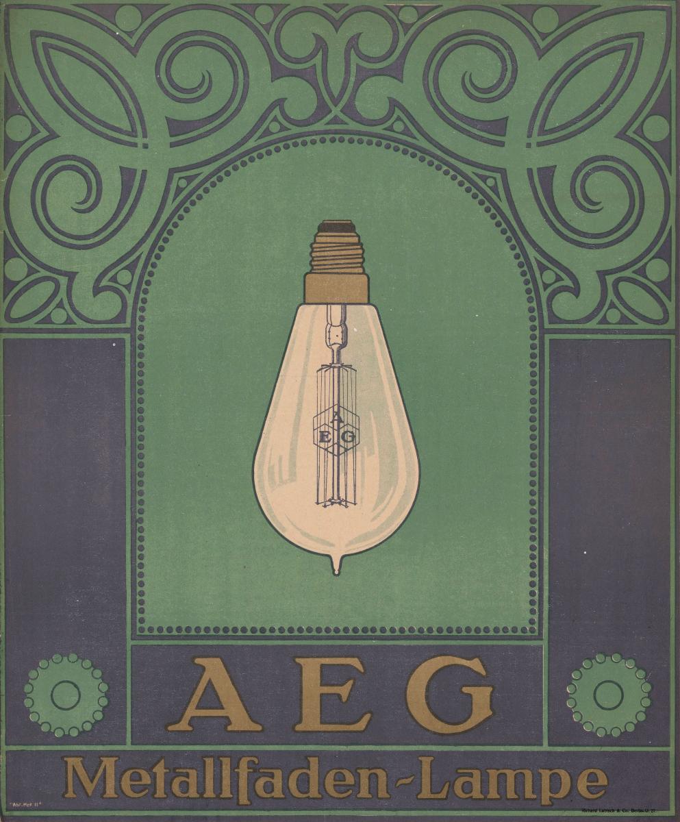 AEG Metallfaden-Lampe