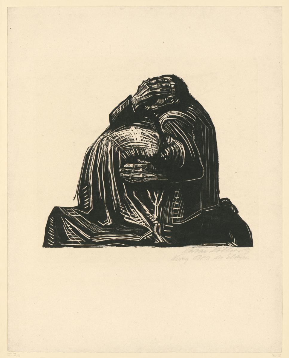 Die Eltern (Blatt 3 aus "Krieg", 5. Zustand)