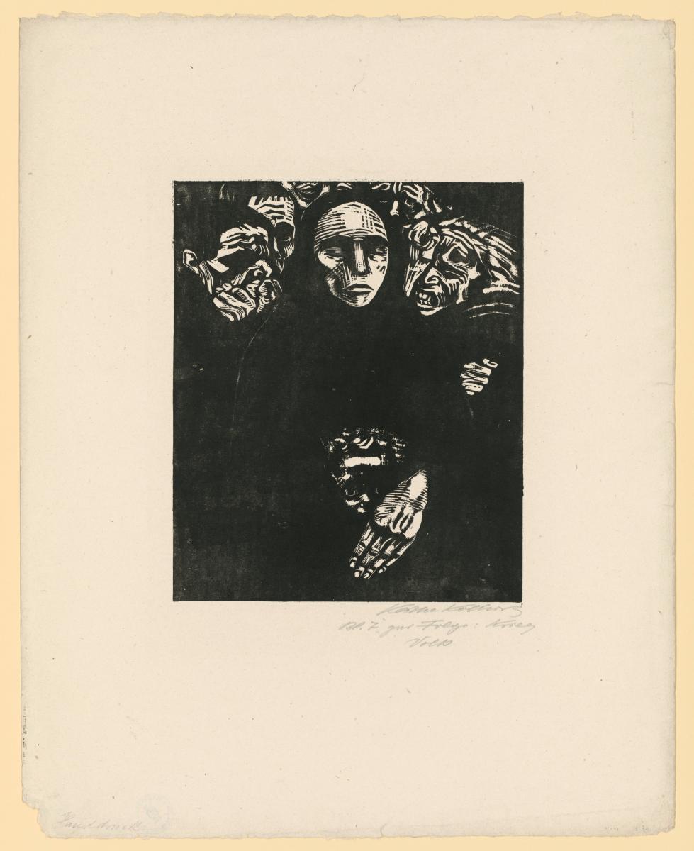 Das Volk  (Blatt 7 aus "Krieg", 7. Zustand)