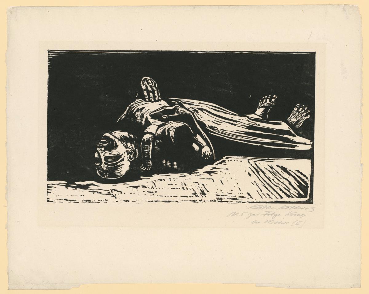 Die Witwe II (Blatt 5 aus "Krieg", 7. Zustand)