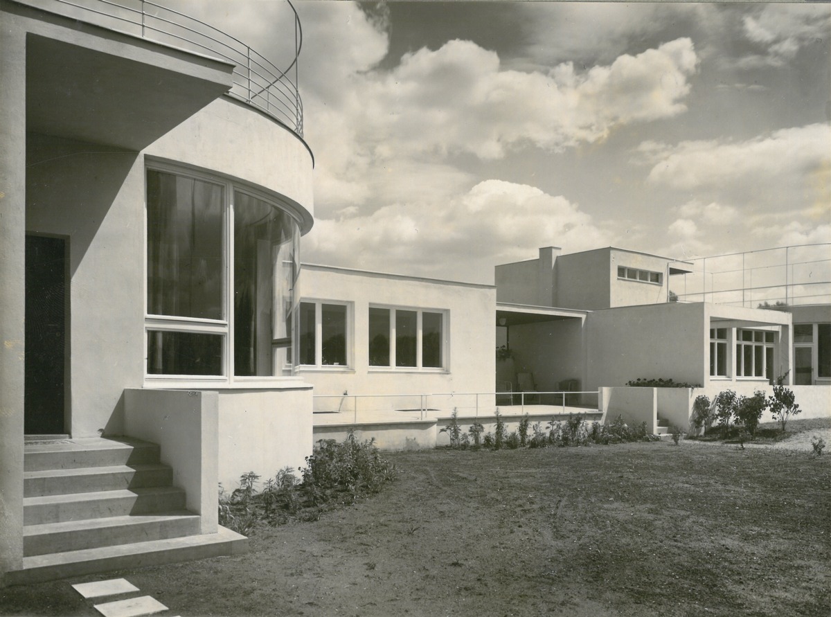 Breslau, Werkbundausstellung 1929 "Wohnung und Werkraum", Nr. 35,  Einfamilienhaus