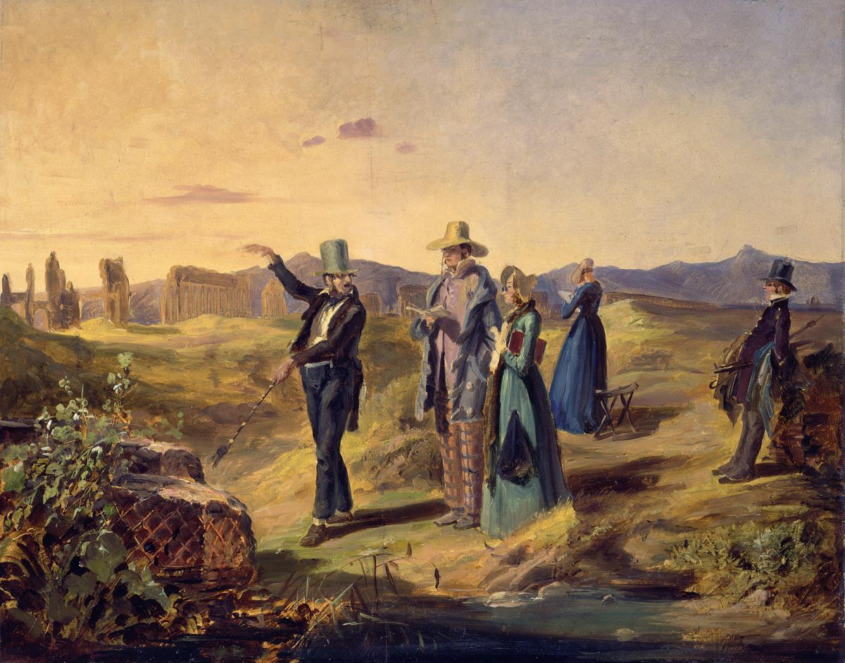 Engländer in der Campagna