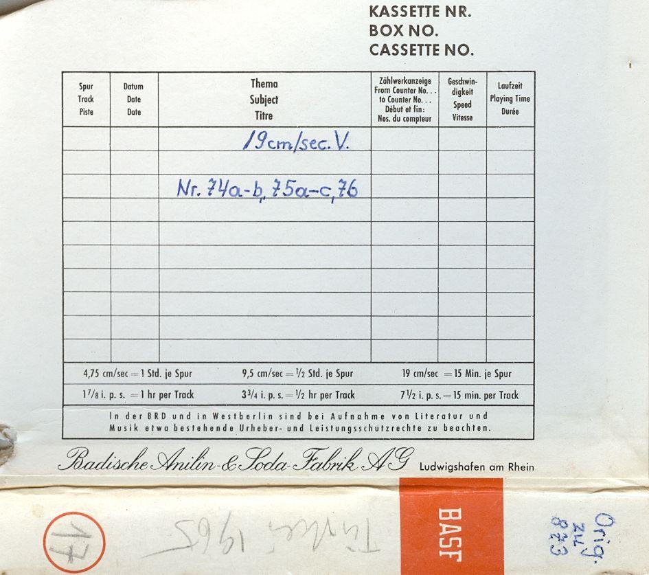 Christensen Türkei 1965