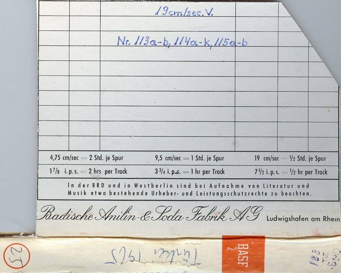 Christensen Türkei 1965