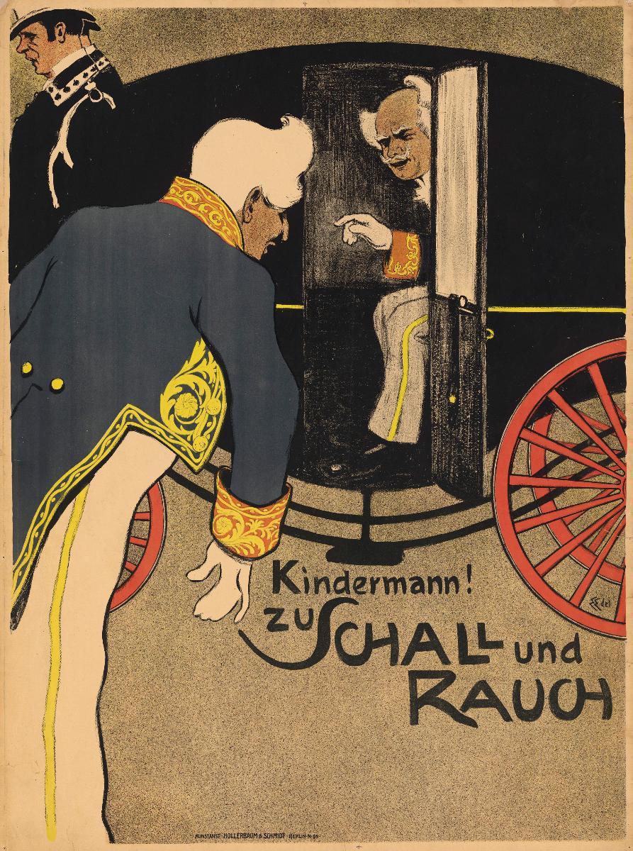 Kindermann! Zu Schall und Rauch