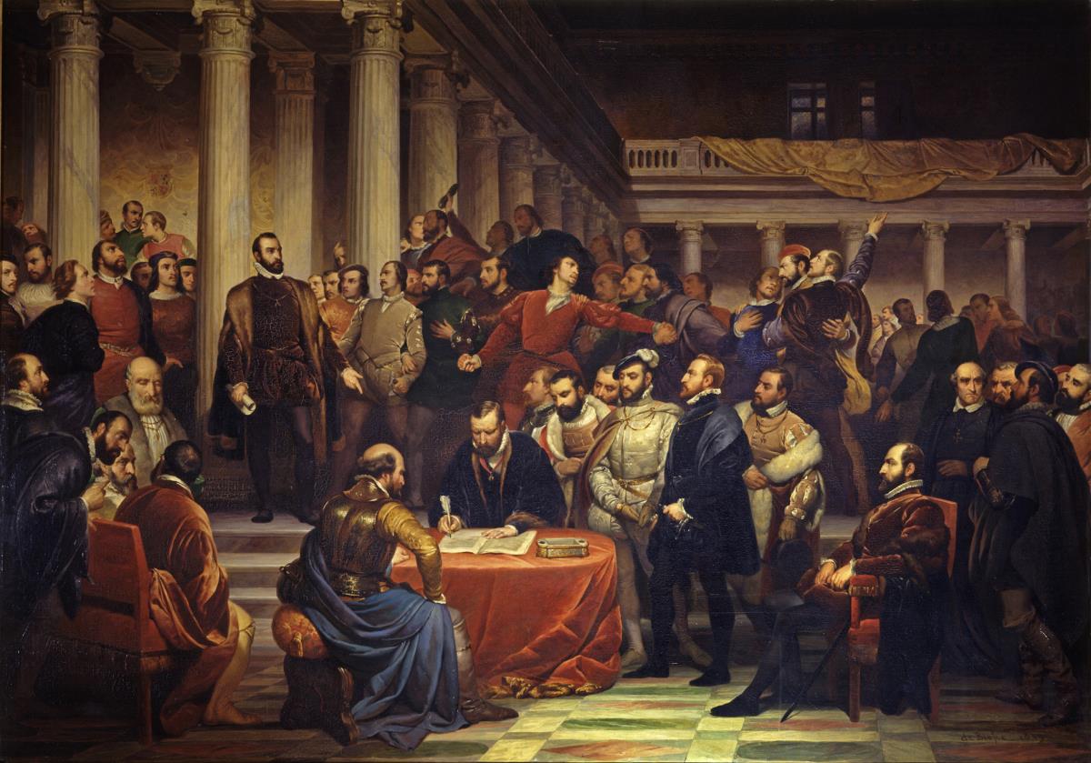 Der Kompromiß des niederländischen Adels im Jahre 1566