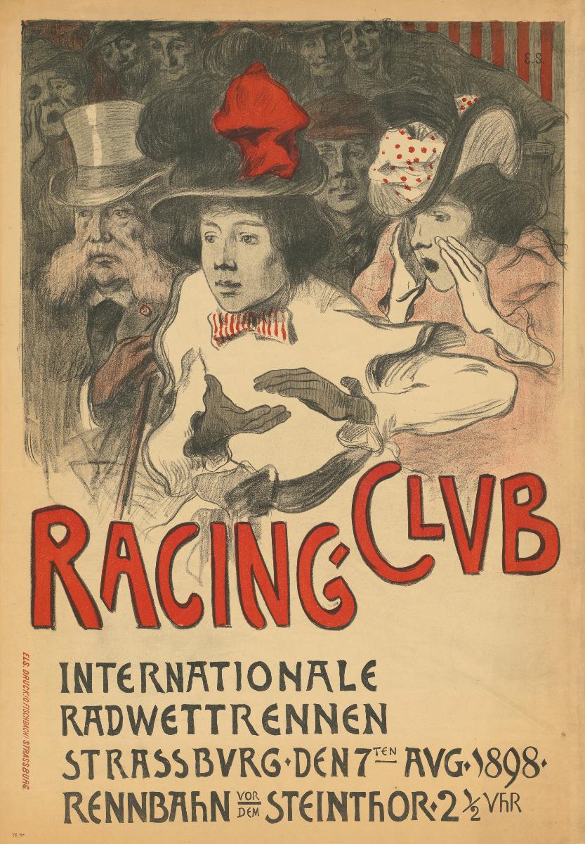 Racing-Club. Internationale Radwettrennen Strassburg