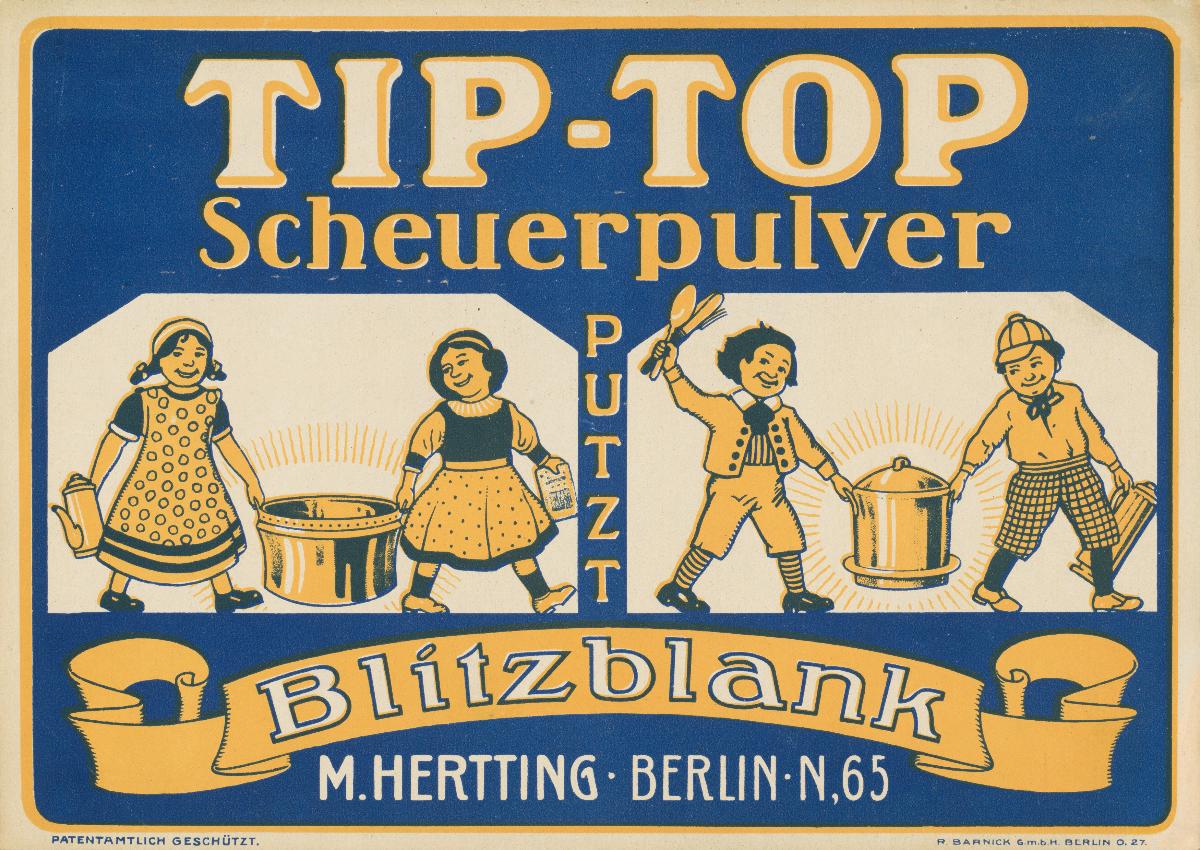 TIP-TOP Scheuerpulver putzt Blitzblank
