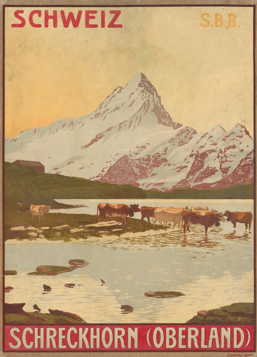 Schweiz Schreckhorn (Oberland)