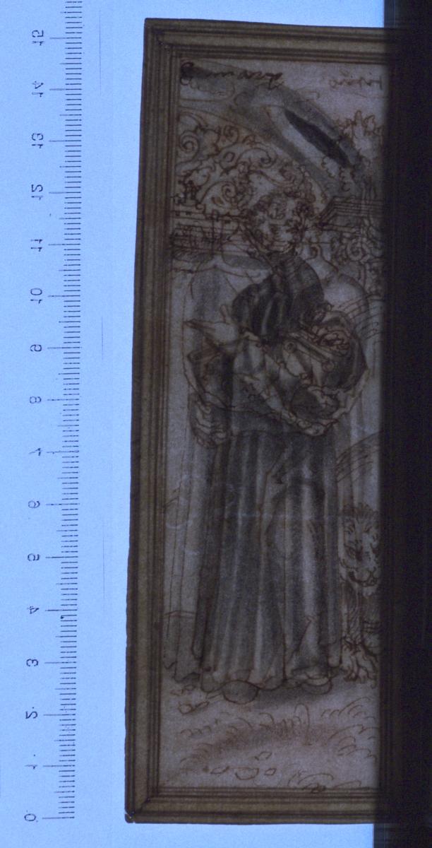 Entwurf für einen Flügelaltar mit der Beweinung Christi