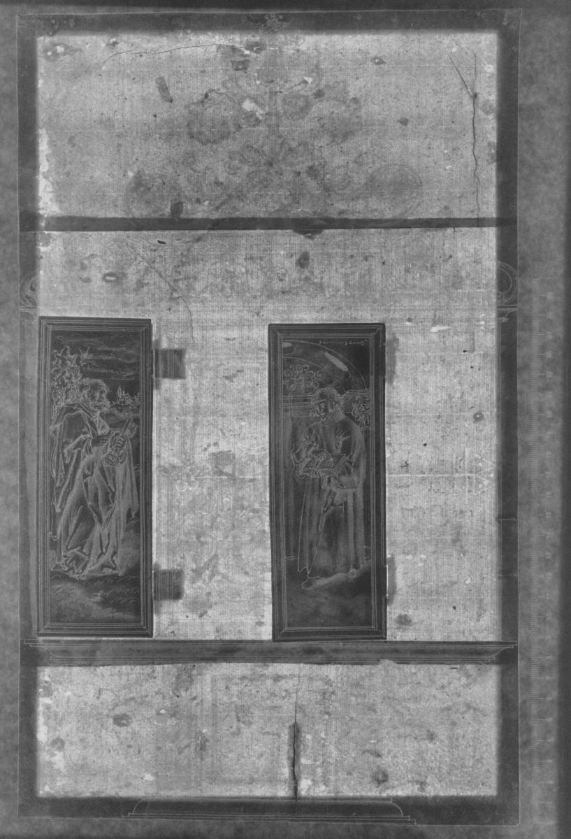 Entwurf für einen Flügelaltar mit der Beweinung Christi