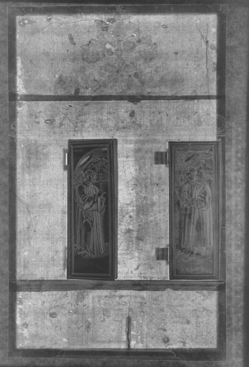 Entwurf für einen Flügelaltar mit der Beweinung Christi