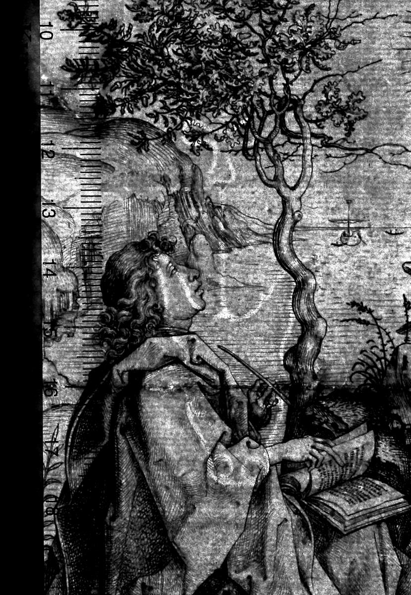 Der Evangelist Johannes auf Patmos