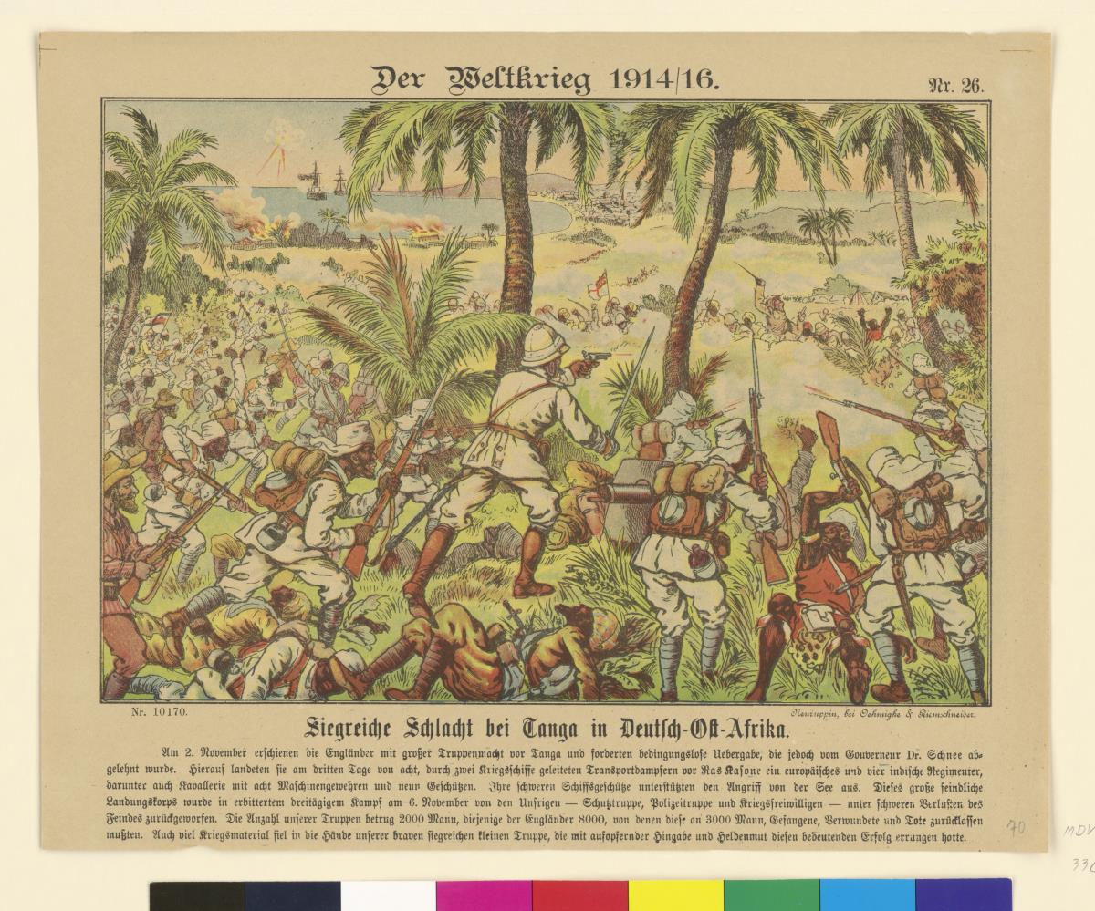 Der Weltkrieg 1914/16. Nr. 26 – Siegreiche Schlacht bei Tanga in Deutsch Ost-Afrika.