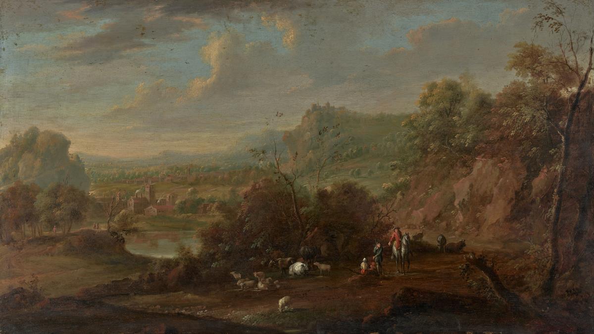 Bergige Landschaft