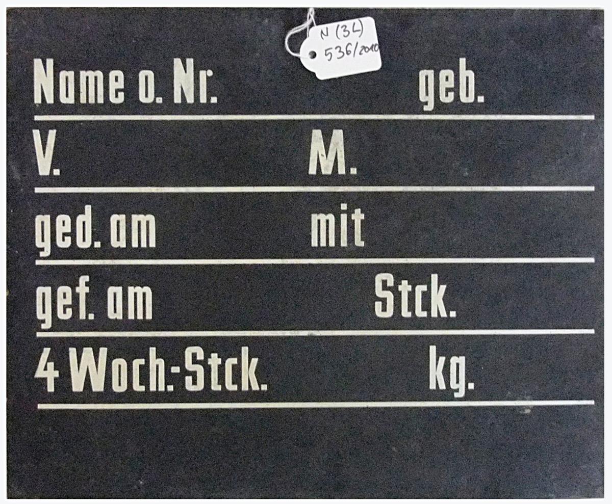 Name o. Nr: geb.  ...