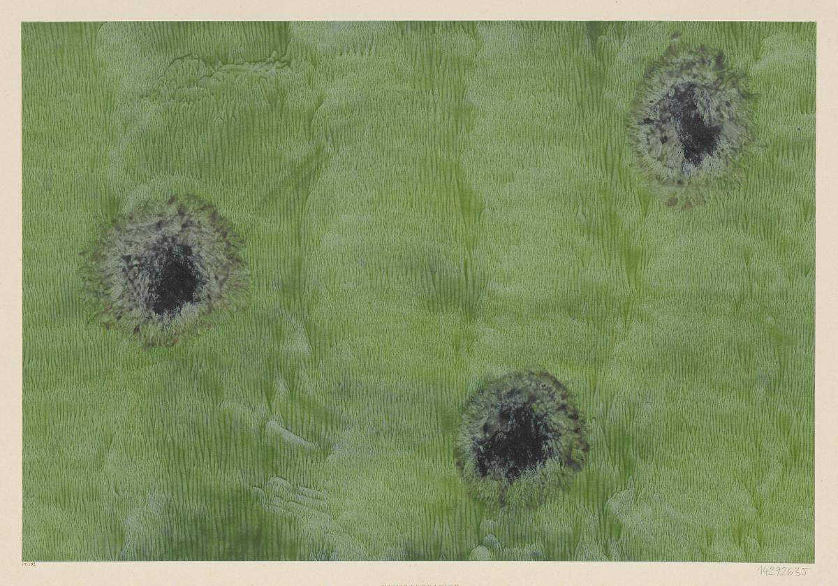 Kleisterpapier (drei Blüten)