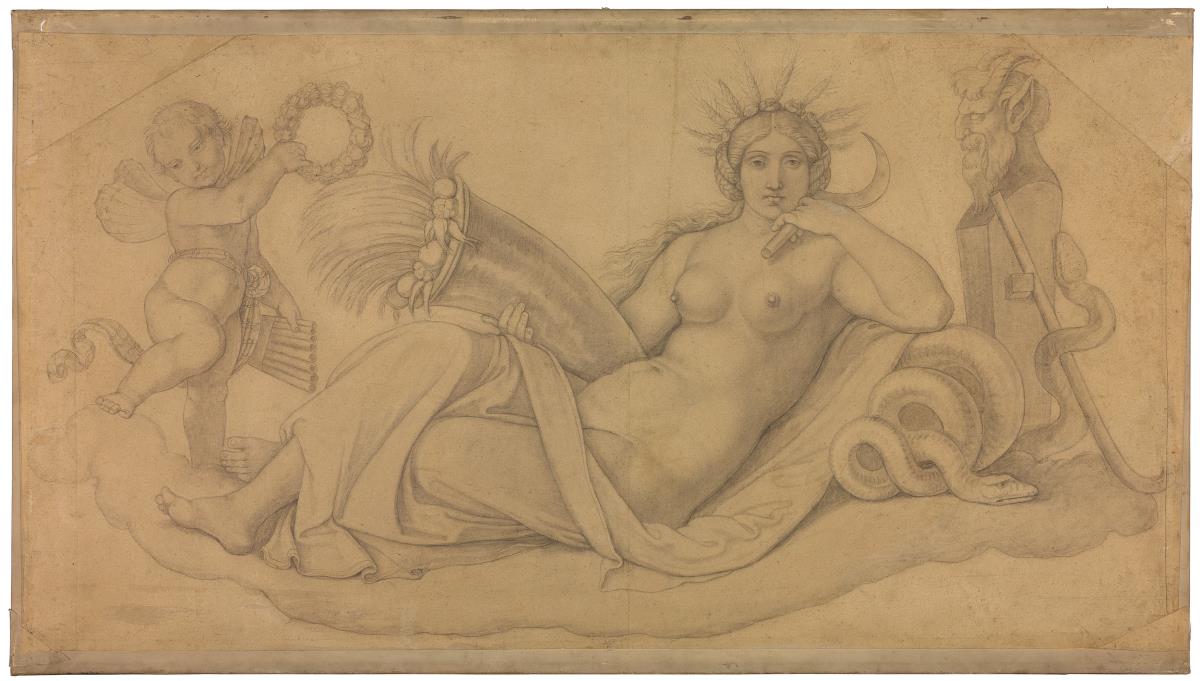 Demeter, Pan und Zephir