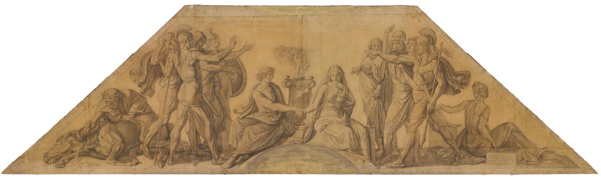 Die Vermählung von Menelaos und Helena