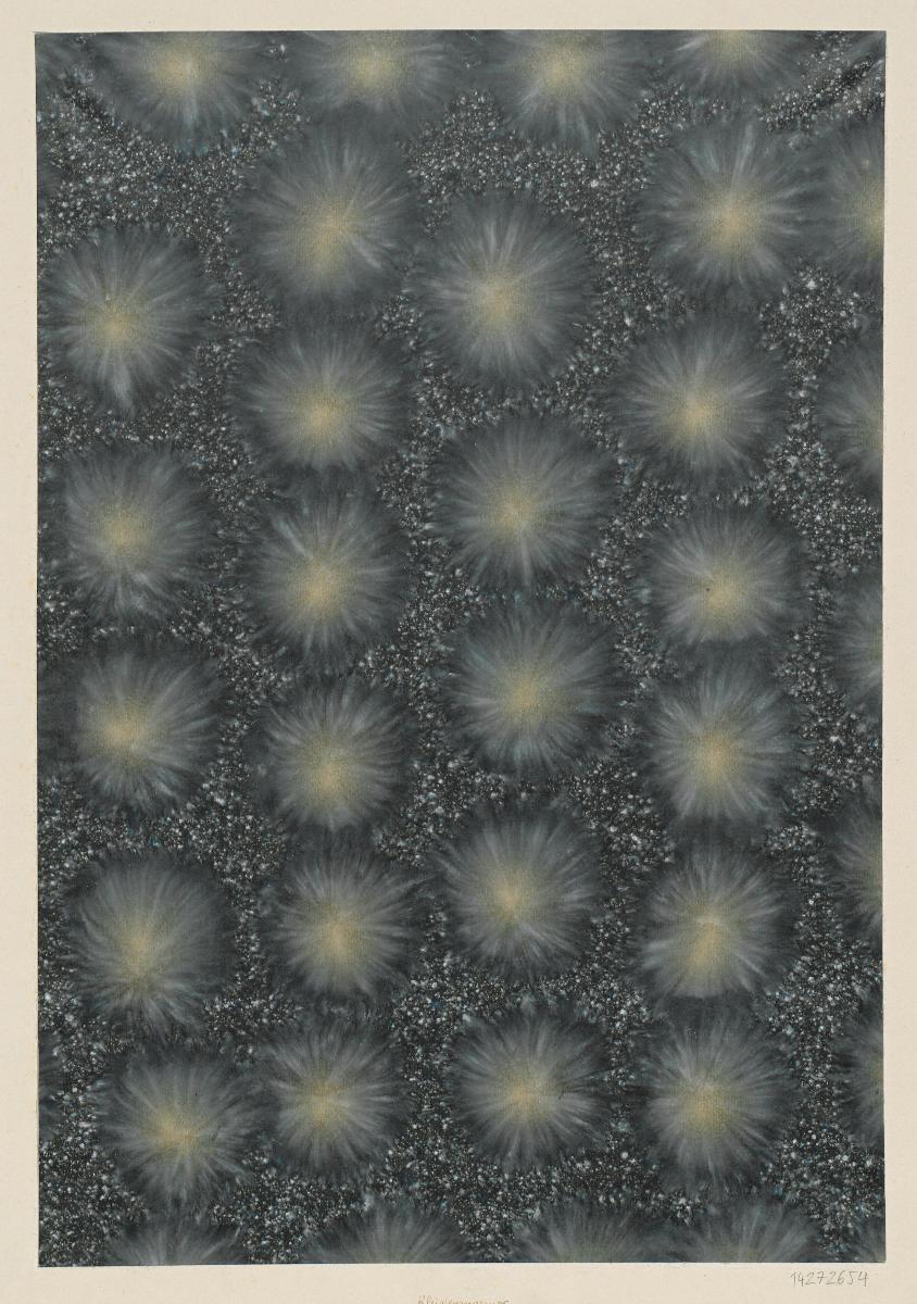 Sprenkelpapier (mit sonnenähnlichen Motiven)