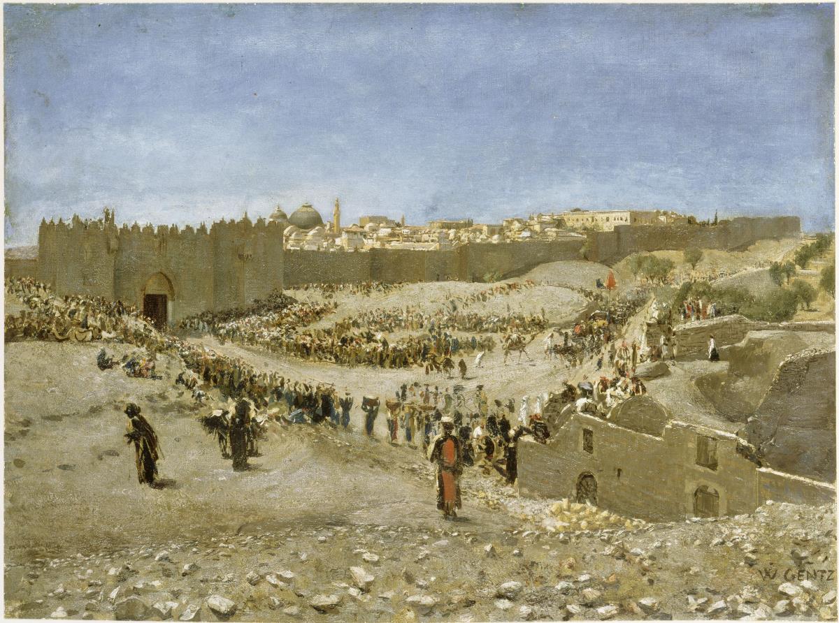 Ansicht von Jerusalem