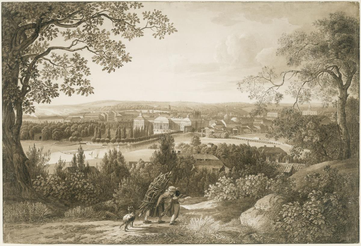 Potsdam vom Brauhausberg aus gesehen