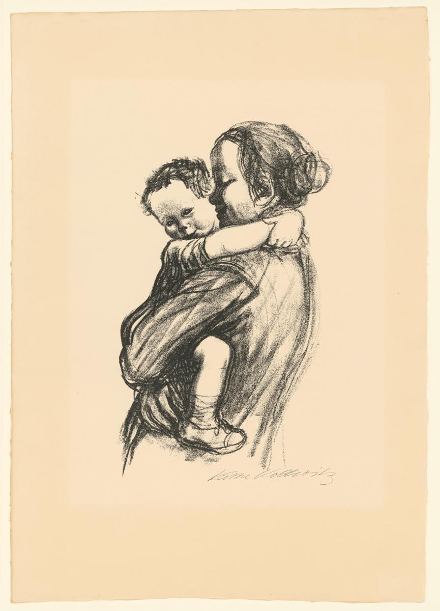 Mutter mit Jungen (Endgültige Fassung, 3. Zustand)