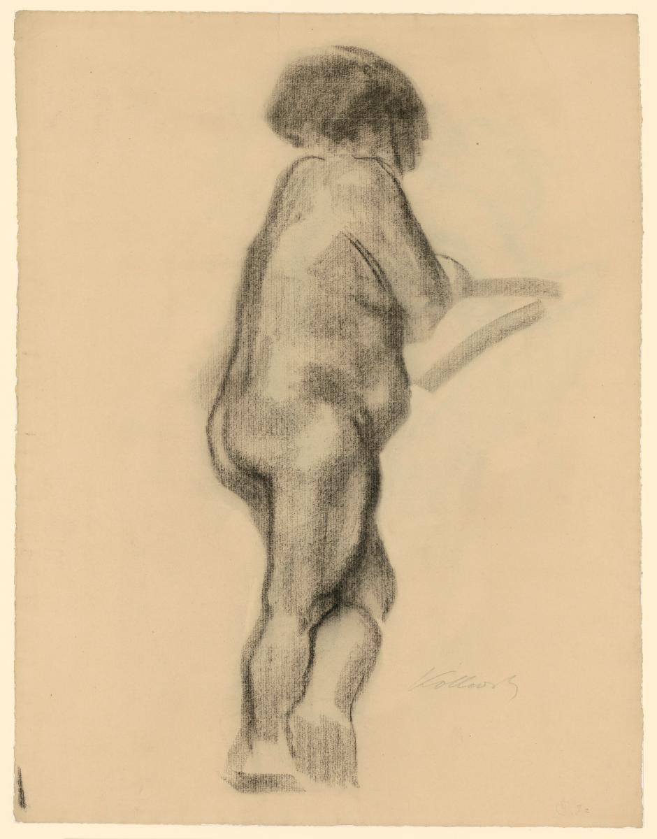 Stehender weiblicher Akt