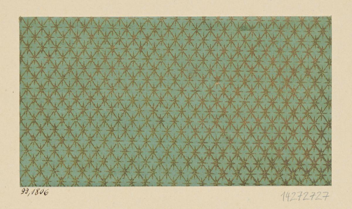 Bronzefirnispapier (Gitterdekor)