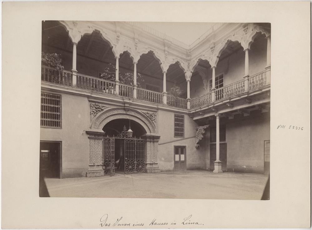 Innenhof eines Hauses