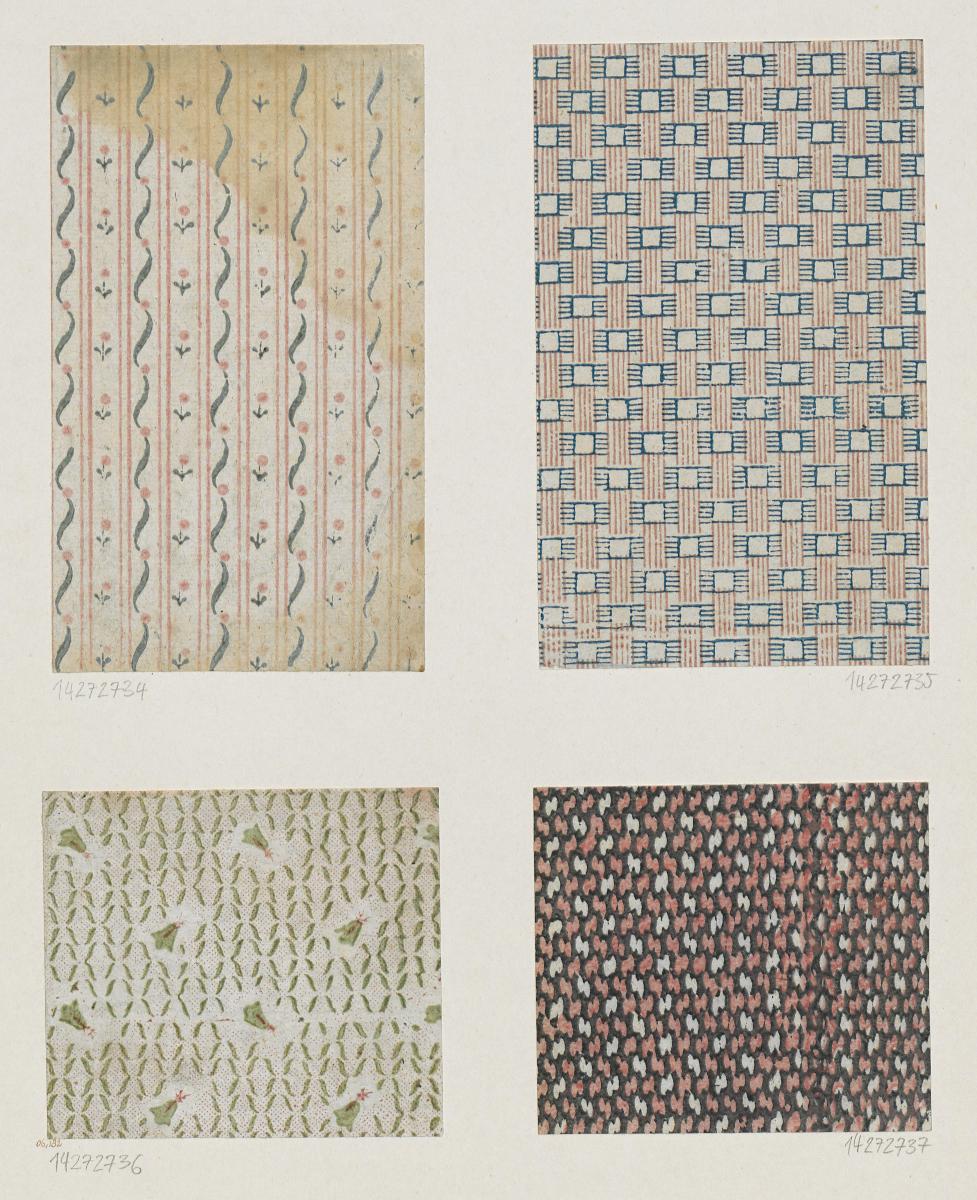 Modeldruckpapier (geometrisches Flächenmuster)